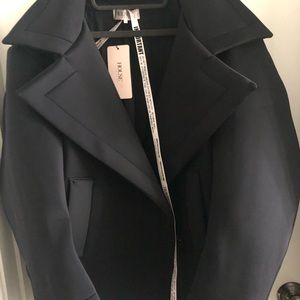 House of CB: “Coletta” Oversized Neoprene Jacket